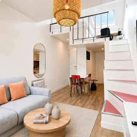 Apartment Latin Quarter Charming Mezzanine With Netflix Paris
